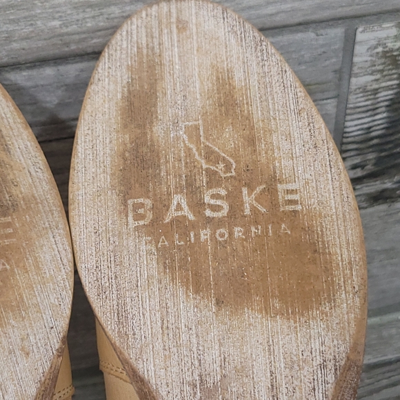 BASKE California "Cactus" Leather Woven Lattice Pattern Zip-Up Ankle Boots - Picture 10 of 16